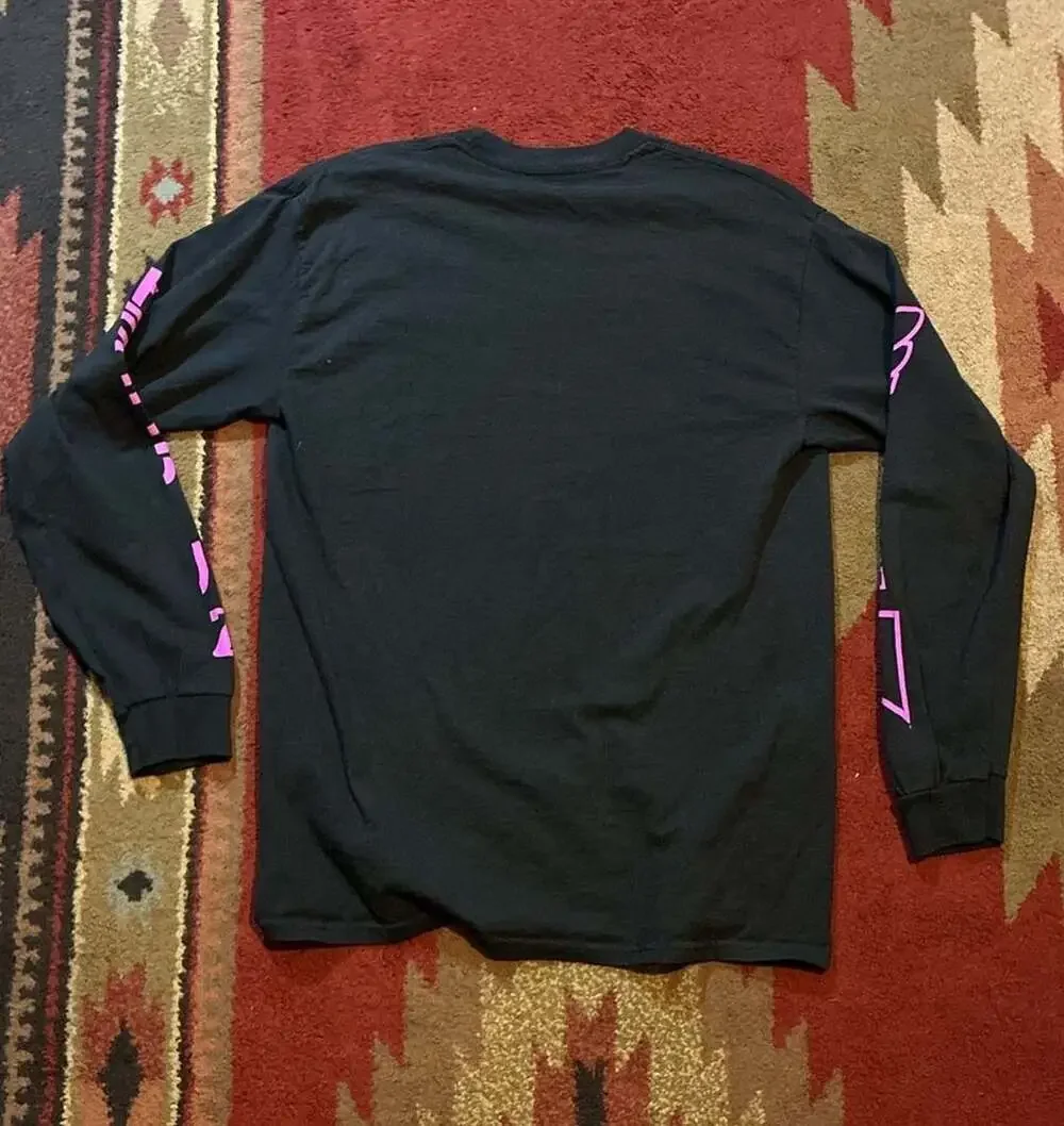 Dragon Ball Z Long Sleeve Graphic Tee Size S Black